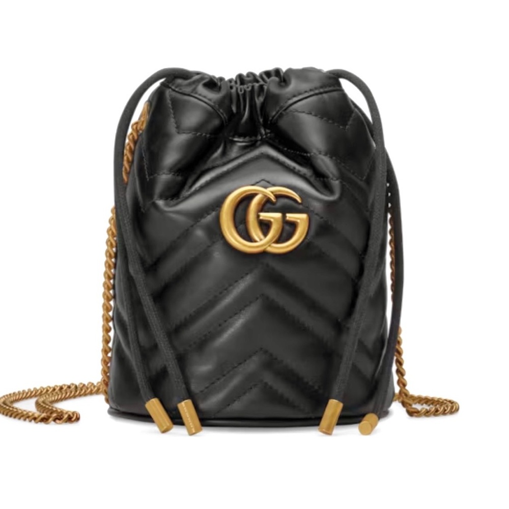🔥GUCCI MATELASSEÉ BUCKET